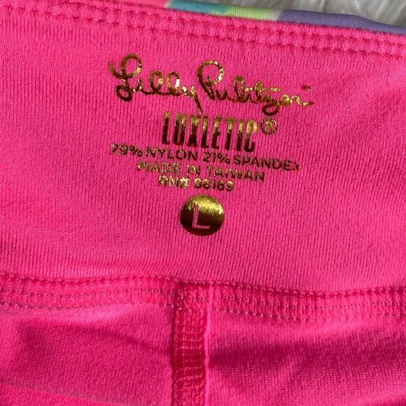 Lilly Pulitzer Luxletic Skirt Skort Shorts Underneath Elastic Waist Womens Large - Picture 7 of 8